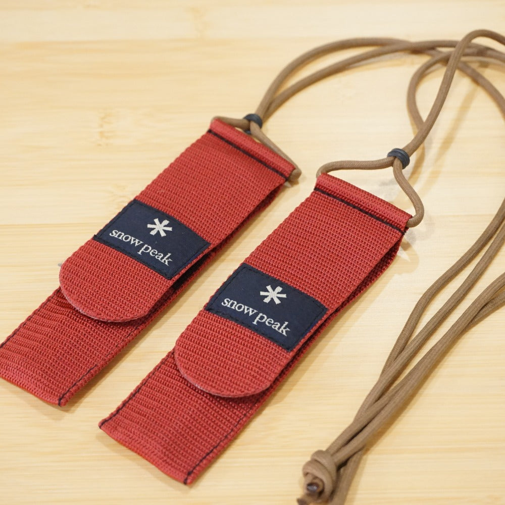 美品 スノーピーク（snow peak） 和武器L　2セット SCT-111 テーブルウェア　食器　カトラリー　箸　二分割　収納袋付き [送料無料]