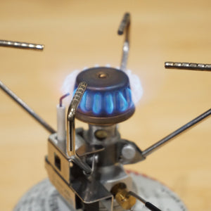 【点火確認済】美品 スノーピーク（snow peak） ギガパワーストーブ地オート GS-100AR2 焚火台・バーナー　ソロキャンプ オートイグナイター付 [送料無料]