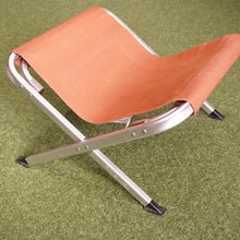 画像をギャラリービューアに読み込む, 美品 スノーピーク（snow peak） ローチェアオットマンブラウン LV-103BR テーブル・チェア　ローチェア30に対応　薪置きとしても [送料無料]