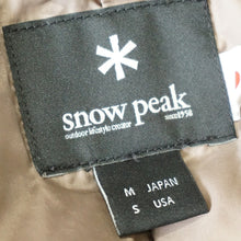 画像をギャラリービューアに読み込む, 美品 スノーピーク（snow peak） FRダウンジャケット JK-18AU001 ダウンジャケット ブラウン サイズ/M　焚火に最適　アラミド繊維 [送料無料]