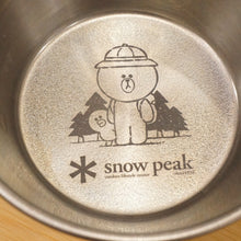 画像をギャラリービューアに読み込む, 美品 スノーピーク（snow peak） チタンシェラカップ E-104LF LINE FRIENDS テーブルウェア　限定アイテム　希少　ブラウン　サリー [送料無料]