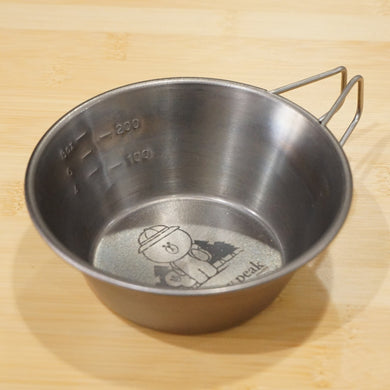 スノーピーク（snow peak） チタンシェラカップ E-104LF LINE FRIENDS テーブルウェア　限定アイテム　希少　ブラウン　サリー [送料無料]