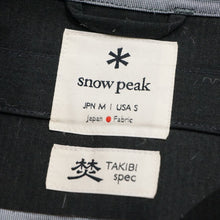 画像をギャラリービューアに読み込む, 美品 スノーピーク（snow peak） TAKIBI ダウンジャケット JK-19AU109 ダウンジャケット ブラック メンズ サイズ/M 焚火に最適 アラミド素材　撥水性あり [送料無料]