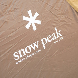 【組立確認済】 スノーピーク（snow peak） アメニティドームM ラインフレンズ SDE-001LF テント　3~5人　限定アイテム　希少　サリー　ブラウン [送料無料]