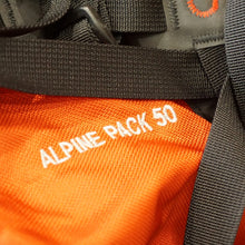 画像をギャラリービューアに読み込む, 美品 モンベル（mont-bell） ALPINE PACK50 #1133144 バッグ＆コンテナー オレンジ（BRIC）　バックパック　50L　2~3泊のテント山行に最適 [送料無料] [12/2値下げ]