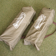 画像をギャラリービューアに読み込む, 美品 コールマン（Coleman） 2WAYキャプテンチェア　2脚セット 2000031281 テーブル・チェア グリーン　ディレクターズチェア　ローチェアにも [送料無料]