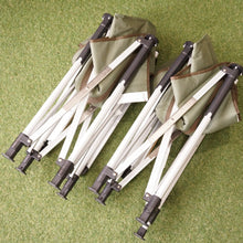 画像をギャラリービューアに読み込む, 美品 コールマン（Coleman） 2WAYキャプテンチェア　2脚セット 2000031281 テーブル・チェア グリーン　ディレクターズチェア　ローチェアにも [送料無料]