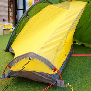 【組立確認済】新品同様 エクスペド（EXPED） VELA 1 EXTREME 391121 テント　ソロ用テント　ツーリングにも　前室あり [1/5値下げ]