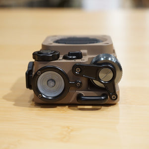 【動作確認済】新品同様 ミューゼン（muzen）WILD MINI ポータブル BLUETOOTH スピーカー フィールドギア Desert yellow ライト機能付き [送料無料]
