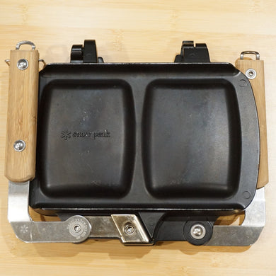 スノーピーク（snow peak） トラメジーノブラック PG-120 キッチンツール　ホットサンドメーカー ポイントギフト 非売品 クッカー [12/22値下げ]