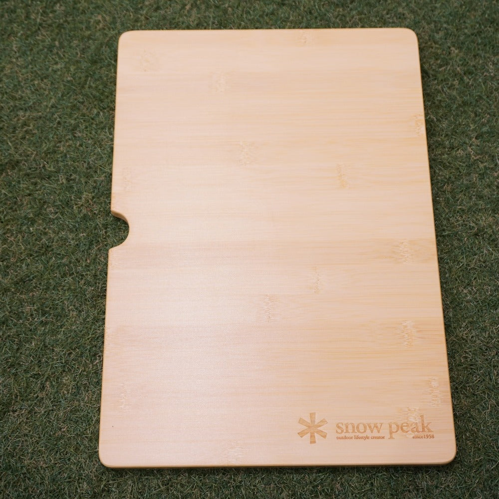 美品 スノーピーク（snow peak） IGTウッドテーブルS竹 CK-125T グリルシステム アイアングリルテーブル専用オプション　1ユニット分 [送料無料]