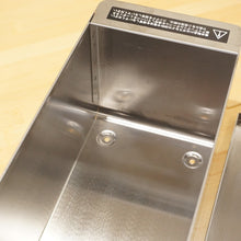 画像をギャラリービューアに読み込む, 美品 スノーピーク（snow peak） ステンボックスハーフユニット CK-025 グリルシステム　IGT アイアングリルテーブルオプション　深型 [送料無料]
