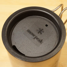 画像をギャラリービューアに読み込む, 美品 スノーピーク（snow peak） チタンダブルマグ450＆チタンダブルマグ450ml用フタ MG-143/MGC-053 テーブルウェア　チタン製 [送料無料]