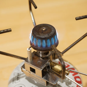 【点火確認済】美品 スノーピーク（snow peak） ギガパワー地オート GS-100A シングルバーナー ソロキャンプ オートイグナイター付 旧品番 [12/22値下げ]
