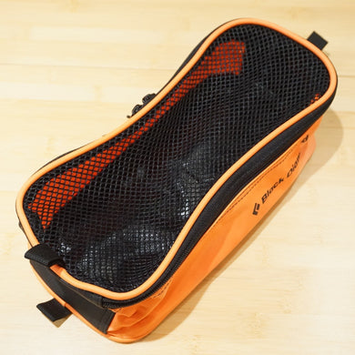 美品 BlackDiamond　Crampon Bag 収納ケース　ギアケース　アイゼンケース　蓋部分が丈夫なメッシュ　登山用品 [送料無料]