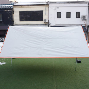 【組立確認済】美品 ケシュア（Quechua） TARP FRESH タープ レクタタープ 遮熱性・遮光性 夏場の日よけに最適 [送料無料]