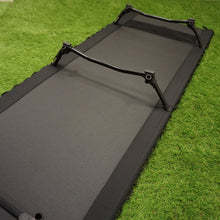 画像をギャラリービューアに読み込む, 美品 ヘリノックス（Helinox） タクティカルコット　コンバーチブル 1002A スリーピングギア ブラック　軽量　対荷重145kg　幅190cm [送料無料]