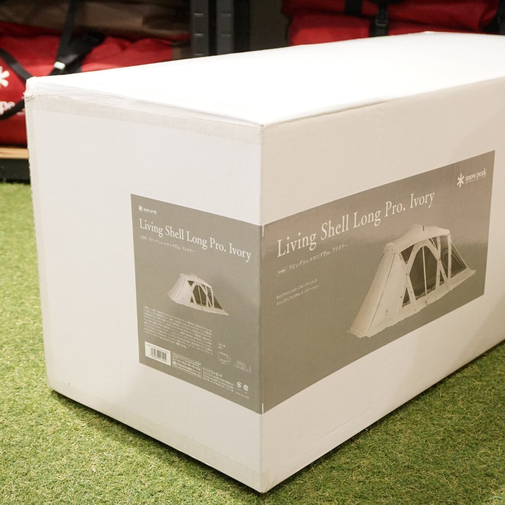 未使用 スノーピーク（snow peak） リビングシェルロング Pro. アイボリー TP-660IV シェルター　大型シェルター 定番人気 [送料無料]