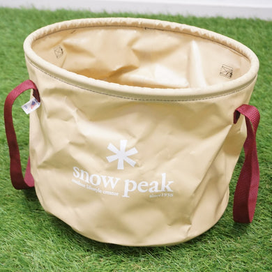スノーピーク（snow peak） ジャンボ　キャンプシンク FP-150 バッグ＆コンテナー　バケツ ソフトタイプ 折り畳み　PVCナイロン [送料無料]
