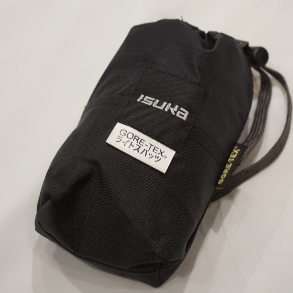 美品 イスカ（ISUKA） ゴアテックス ライトスパッツ 246101 ブラック 泥はね防止 積雪対策 40cm [送料無料]