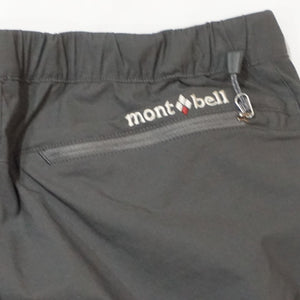 美品 モンベル（mont-bell） ストレッチO.D.パンツ ガンメタリック メンズ M 1105472 パンツ 古着  トレッキング用 撥水性 ストレッチ 濃いグレー [送料無料]