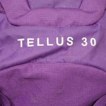 画像をギャラリービューアに読み込む, 美品 ザ・ノースフェイス（THE NORTH FACE） TELLUS30 テルス30 バッグ パープル M レインカバー付き リュックサック バックパック [送料無料]