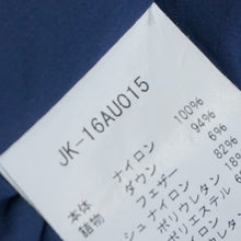 画像をギャラリービューアに読み込む, 美品 スノーピーク（snow peak） ピローダウンパーカ JK-16AU015 ダウンジャケット 古着 サイズ/L ネイビー 枕としても使用可能 [送料無料]