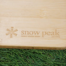 画像をギャラリービューアに読み込む, 美品 スノーピーク（snow peak） ウッドテーブルＳ竹 CK-125T グリルシステム アイアングリルテーブル専用オプション　1ユニット分 [送料無料]