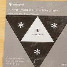 画像をギャラリービューアに読み込む, 未使用 スノーピーク（snow peak） トライアングルステッカー FES-027 フィールドギア　2016年秋雪峰祭