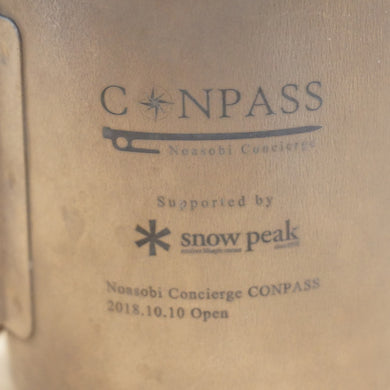 スノーピーク（snow peak） チタンシングルマグ300 CONPASS 限定 テーブルウェア チタニウム　軽量　300ml ノベルティ 限定アイテム [送料無料]