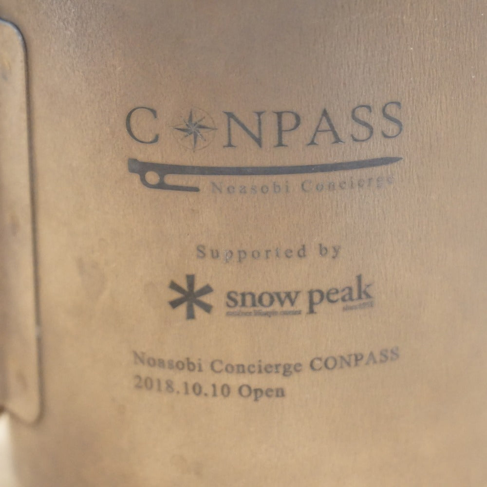 スノーピーク（snow peak） チタンシングルマグ300 CONPASS 限定 テーブルウェア チタニウム　軽量　300ml ノベルティ 限定アイテム [送料無料]