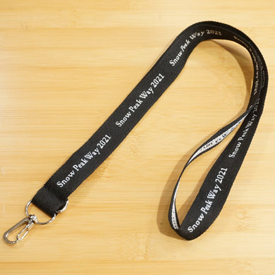 美品 スノーピーク（snow peak） SPW2021　ネックストラップ フィールドギア スノーピークウェイ2021　限定アイテム　ノベルティ [送料無料]