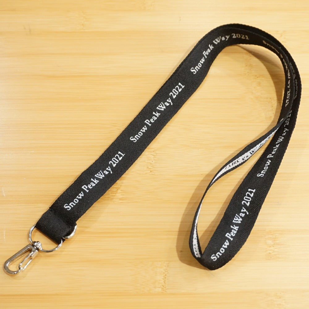 美品 スノーピーク（snow peak） SPW2021　ネックストラップ フィールドギア スノーピークウェイ2021　限定アイテム　ノベルティ [送料無料]