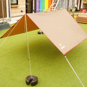 美品 スノーピーク（snow peak） ライトタープ""ポンタ"" シールド STP-380 タープ 小型レクタタープ　1〜2人　日除け　ポール別売 [送料無料]