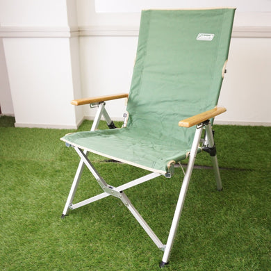 コールマン（Coleman） LAY CHAIR 2000026745 テーブル・チェア グリーン ３段階リクライニング　ローチェア 定番チェア 折り畳み式 [送料無料]