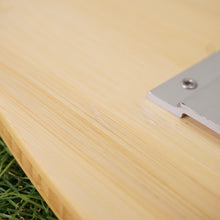 画像をギャラリービューアに読み込む, 美品 スノーピーク（snow peak） マルチファンクションテーブルコーナーR竹 CK-119T グリルシステム アイアングリルテーブル専用　天板 [送料無料]