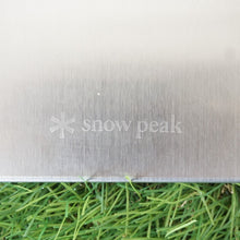 画像をギャラリービューアに読み込む, 美品 スノーピーク（snow peak） ステンレストレー1ユニット CK-085 グリルシステム MYテーブル棚板やIGT天板として IGT専用オプション [送料無料]