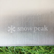 画像をギャラリービューアに読み込む, 美品 スノーピーク（snow peak） ステンレストレー1ユニット CK-085 グリルシステム MYテーブル棚板やIGT天板として IGT専用オプション [送料無料]