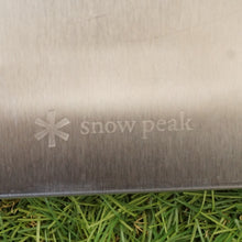 画像をギャラリービューアに読み込む, 美品 スノーピーク（snow peak） リッドトレーハーフユニット CK-026 グリルシステム ステンレス製天板 IGT専用オプション　アイアングリルテーブル [送料無料]