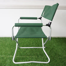 画像をギャラリービューアに読み込む, 美品 スノーピーク（snow peak） LINE FRIENDS FDチェア LV-077LF テーブル・チェア グリーン 限定アイテム フォールディングチェア ディレクターズチェア [送料無料]