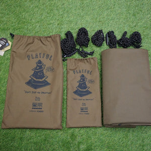 【希少・入手困難】未使用 TheArth×URBAN FOREST 幕男 ヘキサタープ  タープ ちゃいろ ざぁ～ッス アーバンフォレスト コラボアイテム [送料無料]
