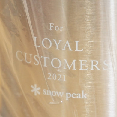 未使用 スノーピーク（snow peak） 缶クーラー350 For LOYAL CUSTMER SM-020 SPECIAL MEETING 2021 テーブルウェア 限定アイテム 缶ビールを冷たいまま [送料無料]