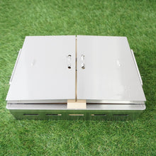 画像をギャラリービューアに読み込む, 未使用 スノーピーク（snow peak） ラウンジチャコールストーブ CK-070 グリルシステム　BBQグリル 炭火　バーベキューコンロ　IGTにセット可能 [送料無料]