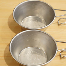 画像をギャラリービューアに読み込む, 美品 スノーピーク（snow peak） 60周年ミニシェラカップ　2個セット E-164 テーブルウェア 60ml　2018年限定　バックパッカーズカップ [送料無料]