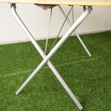 画像をギャラリービューアに読み込む, 美品 スノーピーク（snow peak） ワンアクションテーブル竹 LV-010T テーブル・チェア　幅91cm　奥行72cm　竹集成材　定番テーブル [送料無料]