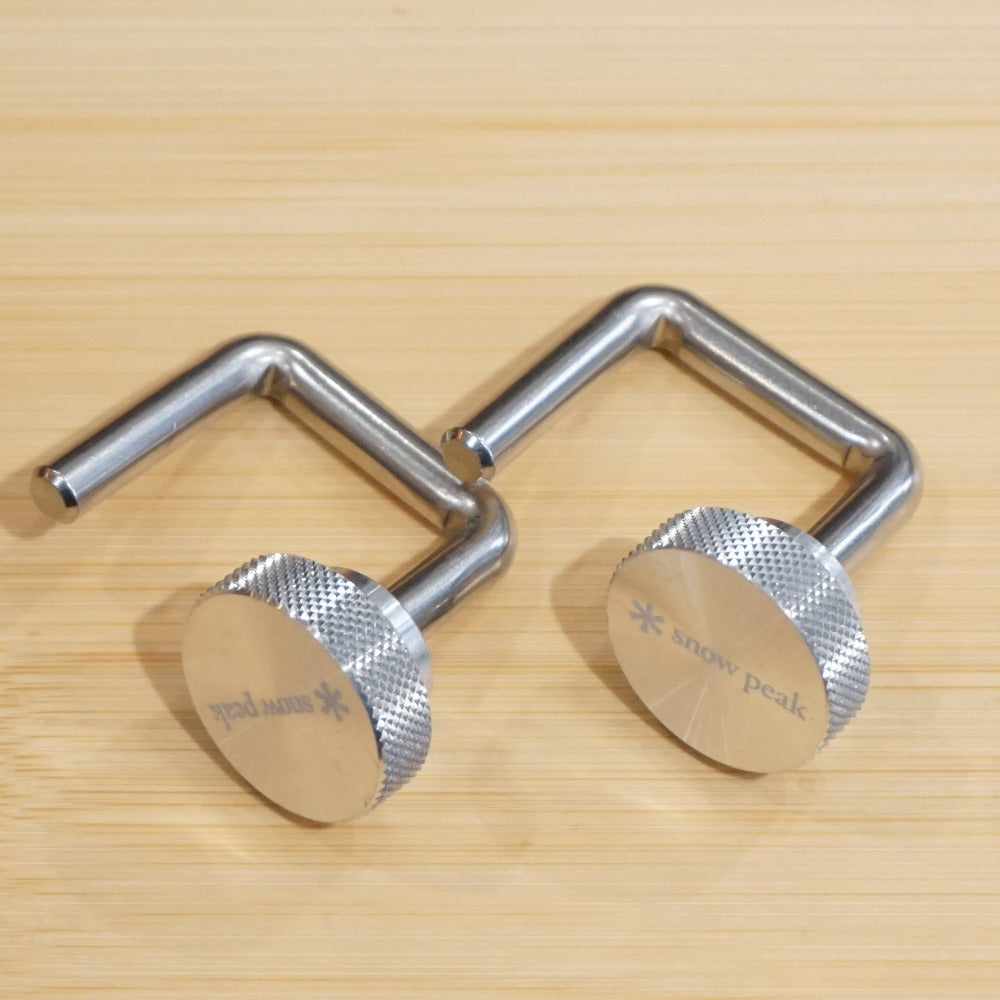 美品 スノーピーク（snow peak） IGTコネクションフック CK-175 グリルシステム アイアングリルテーブル専用オプション IGT [送料無料]