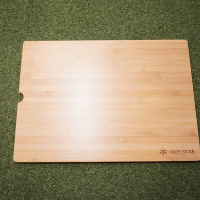 美品 スノーピーク（snow peak） ウッドテーブルW竹 CK-126T グリルシステム　アイアングリルテーブル　IGT　オプション　天板 [送料無料]