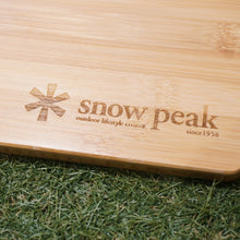 画像をギャラリービューアに読み込む, 美品 スノーピーク（snow peak） ウッドテーブルW竹 CK-126T グリルシステム　アイアングリルテーブル　IGT　オプション　天板 [送料無料]