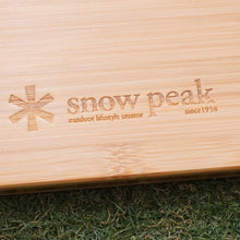 画像をギャラリービューアに読み込む, 美品 スノーピーク（snow peak） マルチファンクションテーブルロング竹 CK-117TR グリルシステム アイアングリルテーブル IGT 天板 [送料無料]