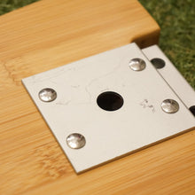 画像をギャラリービューアに読み込む, 美品 スノーピーク（snow peak） マルチファンクションテーブルコーナーR竹 CK-119T グリルシステム アイアングリルテーブル  IGT 専用オプション 天板 [送料無料]